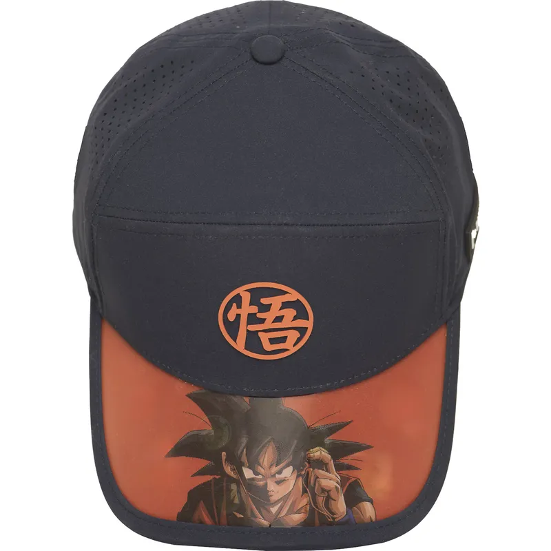 capslab-curved-brim-son-goku-dbz10-gok-dragon-ball-navy-blue-adjustable-cap