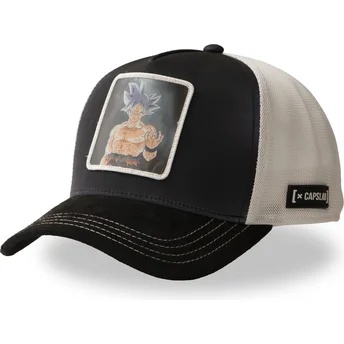 Kape zaobljena crna snapback Son Goku Ultra Instinct DBS7 UIC Dragon Ball Son Goku Dragon Ball Capslab