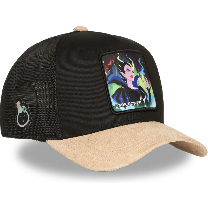 cap-zaobljena-black-snapback-maleficent-disney-capslab