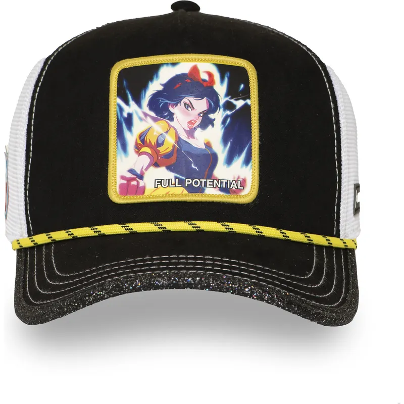 cap-zaobljena-black-snapback-snow-white-disney-capslab