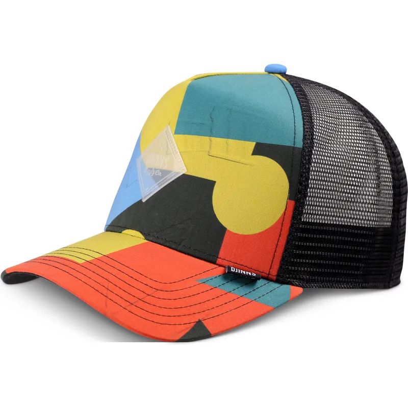 kapa-zaobljena-visebojno-snapback-geometric-dark-hft-djinns