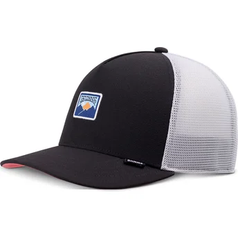 Kapa zaobljena crna snapback Seersoftmesh HFT Djinns