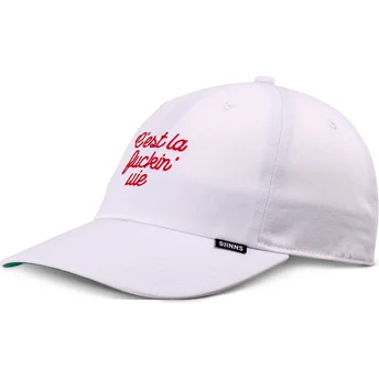 Cap zaobljena white adjustable strap Djinns