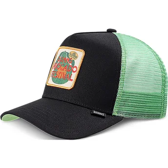 Cap zaobljena black snapback Djinns