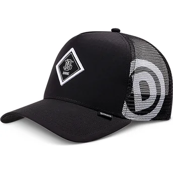 Kapa zaobljena crna snapback Big RipStop HFT Djinns