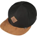 kapa-ravna-crna-snapback-honey-knit-djinns