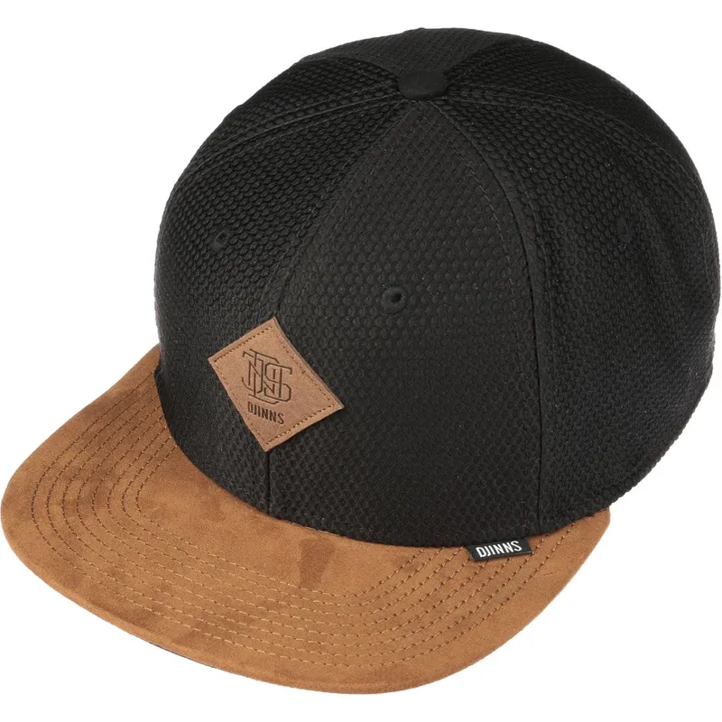 kapa-ravna-crna-snapback-honey-knit-djinns