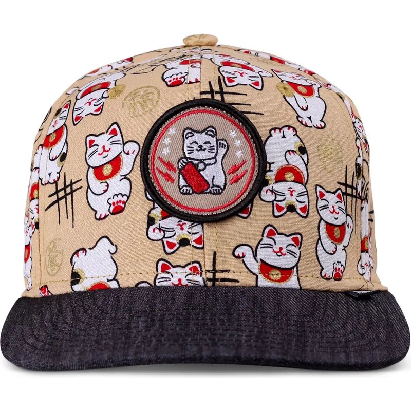 cap-ravna-beige-snapback-za-djecu-djinns
