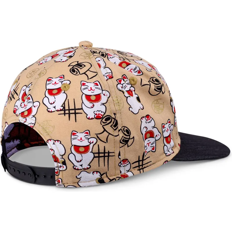 cap-ravna-beige-snapback-za-djecu-djinns