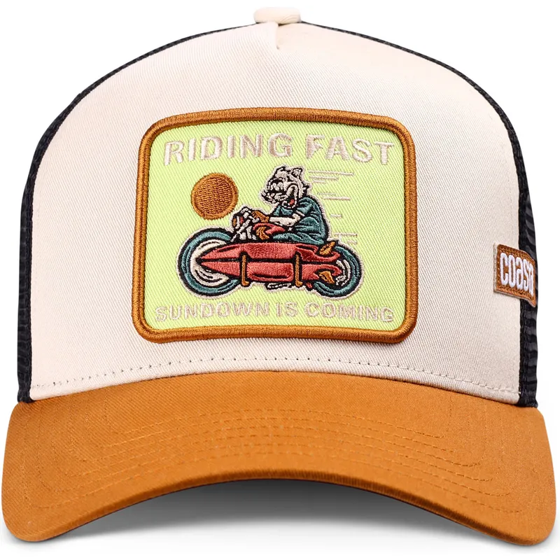 kapa-zaobljena-smeda-snapback-riding-fast-hft-coastal kapa-zaobljena-smeda-snapback-riding-fast-hft-coastal