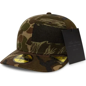 Kape zaobljena maskirni prilagođen 59FIFTY Pre-Curved New Era