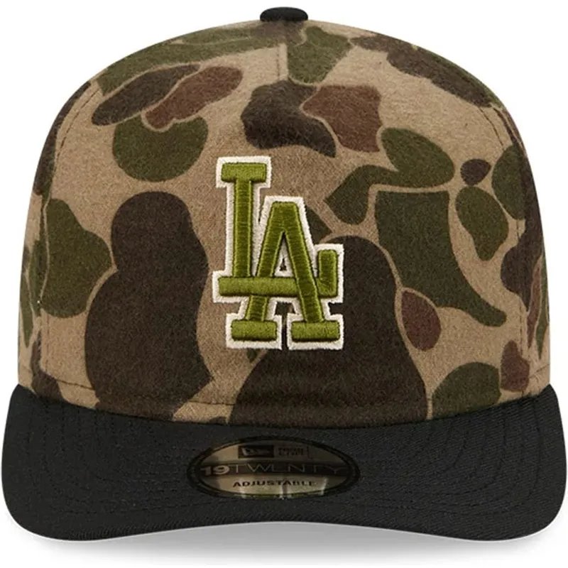 kapa-zaobljena-maskirni-podesiv-19twenty-brushed-cotton-three-looms-duck-los-angeles-dodgers-mlb-new-era