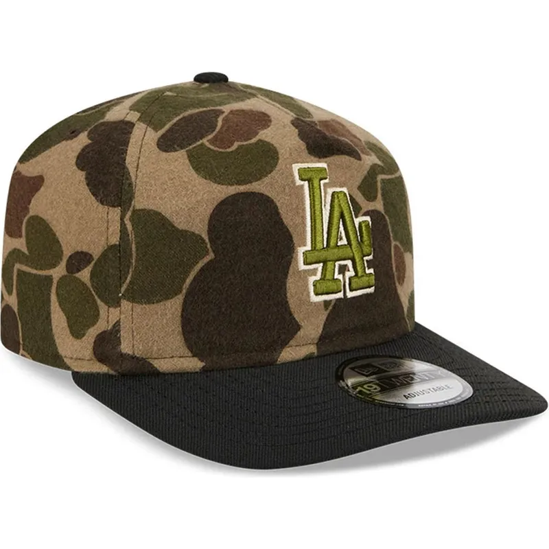 kapa-zaobljena-maskirni-podesiv-19twenty-brushed-cotton-three-looms-duck-los-angeles-dodgers-mlb-new-era