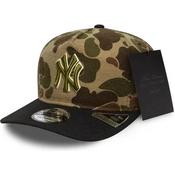 Cap zaobljena camouflage adjustable strap 19TWENTY Brushed Cotton Three Looms Duck New York Yankees MLB New Era