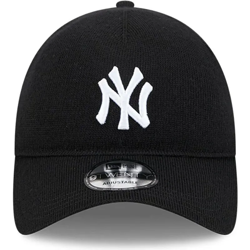 cap-zaobljena-black-adjustable-strap-9twenty-merino-wool-yarn-new-york-yankees-mlb-new-era cap-zaobljena-black-adjustable-strap-9twenty-merino-wool-yarn-new-york-yankees-mlb-new-era