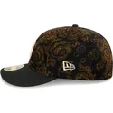 kape-zaobljena-crna-prilagoden-59fifty-low-profile-floral-cord-three-looms-printed-corduroy-san-diego-padres-mlb-new-era