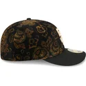 kape-zaobljena-crna-prilagoden-59fifty-low-profile-floral-cord-three-looms-printed-corduroy-san-diego-padres-mlb-new-era