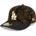 cap-zaobljena-black-ajustada-59fifty-low-profile-floral-cord-three-looms-printed-corduroy-los-angeles-dodgers-mlb-new-era