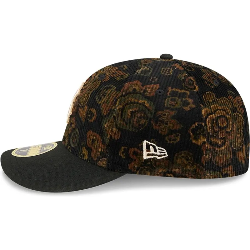 cap-zaobljena-black-ajustada-59fifty-low-profile-floral-cord-three-looms-printed-corduroy-boston-red-sox-mlb-new-era cap-zaobljena-black-ajustada-59fifty-low-profile-floral-cord-three-looms-printed-corduroy-boston-red-sox-mlb-new-era
