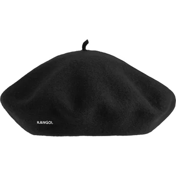 Beret black Boina negra Modelaine Black Kangol