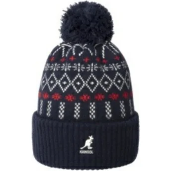 Kape pompon mornarsko plava Holiday Dk Blue Kangol