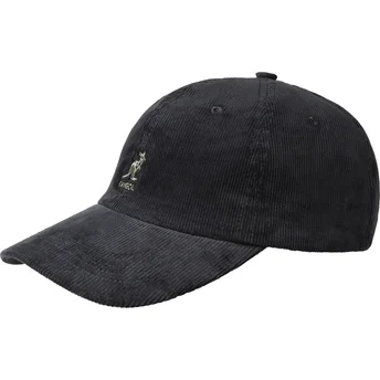 Cap zaobljena black adjustable strap Kangol