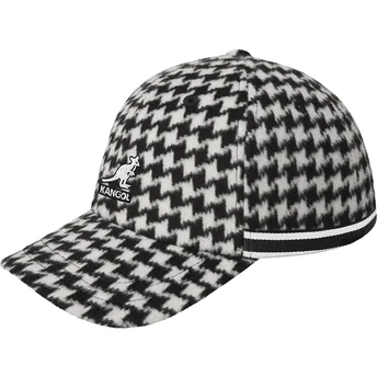 Kapa zaobljena bijela podesiv Block Zig Baseball White Kangol