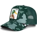 kapa-zaobljena-zelena-snapback-lucky-duck-corduroy-camo-the-farm-goorin-bros