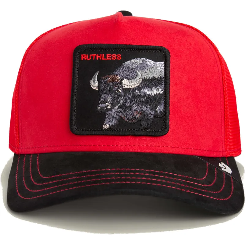 cap-zaobljena-red-snapback-the-farm-de-goorin-bros