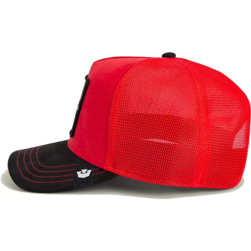 kape-zaobljena-crvena-snapback-bufalo-ruthless-buffalo-suede-the-farm-the-farm-de-goorin-bros
