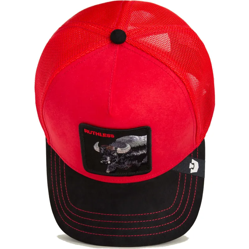 cap-zaobljena-red-snapback-the-farm-de-goorin-bros
