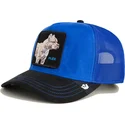 kapa-zaobljena-plava-snapback-flex-suede-the-farm-goorin-bros