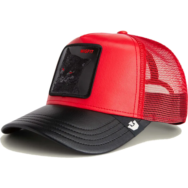 kapa-zaobljena-crvena-snapback-misfit-courtside-the-farm-goorin-bros