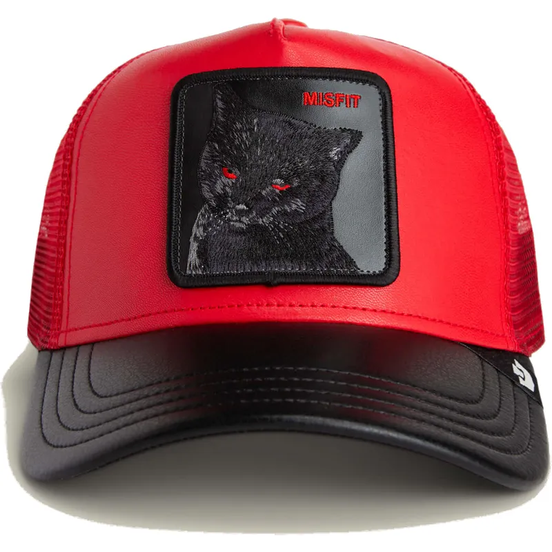 kapa-zaobljena-crvena-snapback-misfit-courtside-the-farm-goorin-bros