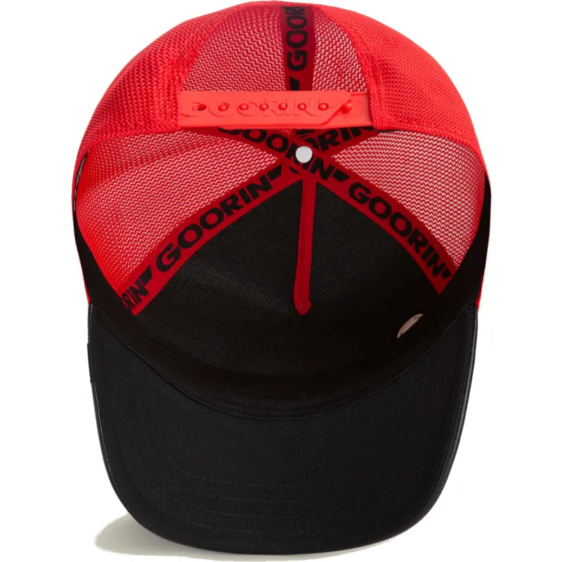 kapa-zaobljena-crvena-snapback-misfit-courtside-the-farm-goorin-bros