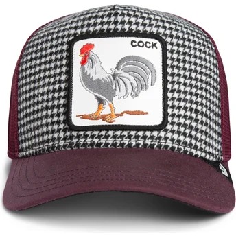 Kape zaobljena višebojno snapback Cock Rooster Verry Dapper The Farm Goorin Bros.