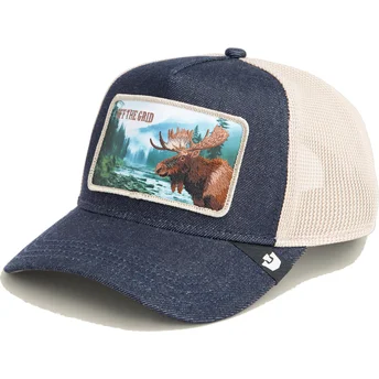 Kapa zaobljena plava snapback Off The Grid Staycation Homestead The Farm Goorin Bros.