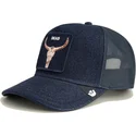 kape-zaobljena-mornarsko-plava-snapback-buey-dead-denim-the-farm-the-farm-de-goorin-bros