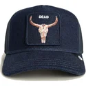 kape-zaobljena-mornarsko-plava-snapback-buey-dead-denim-the-farm-the-farm-de-goorin-bros