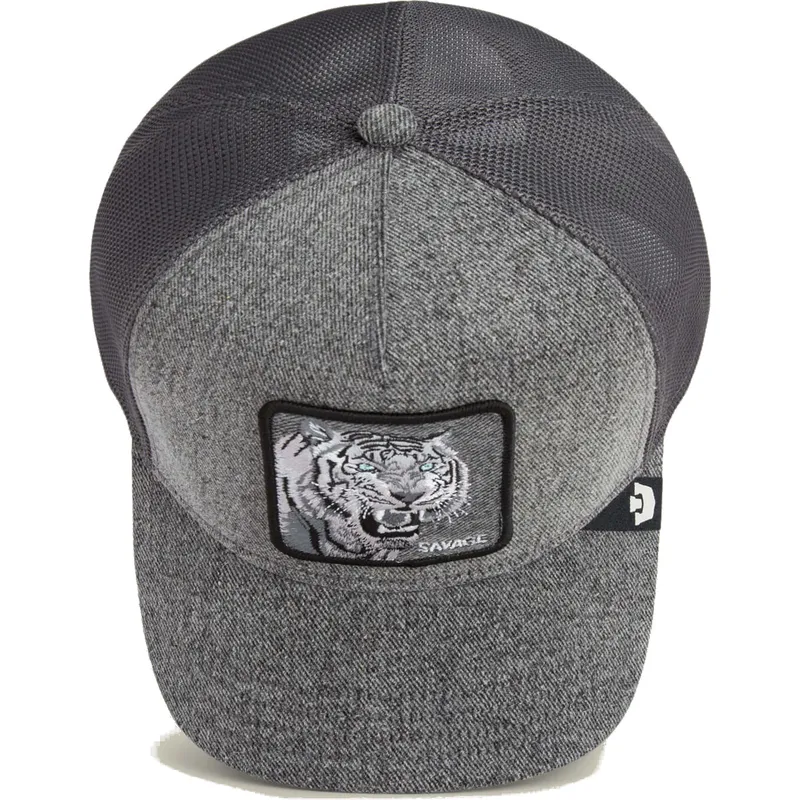 kapa-zaobljena-siva-snapback-savage-denim-the-farm-goorin-bros