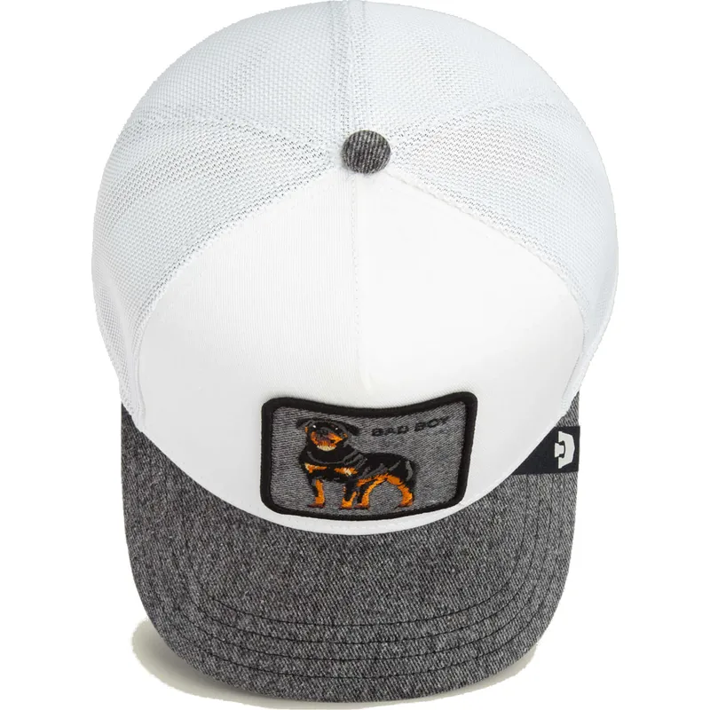 kapa-zaobljena-siva-snapback-bad-boy-denim-the-farm-goorin-bros