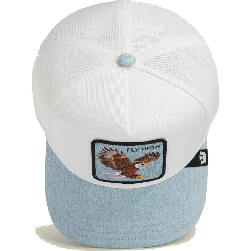 kape-zaobljena-plava-snapback-fly-high-denim-the-farm-the-farm-de-goorin-bros