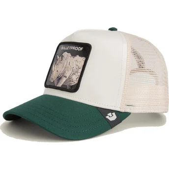 Kapa zaobljena zelena snapback Bulletproof Sport The Farm Goorin Bros.