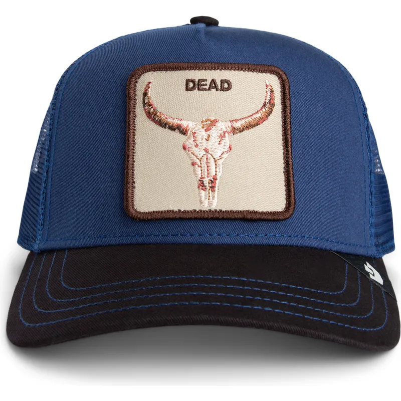 kapa-zaobljena-visebojno-snapback-two-tone-skull-grit-the-farm-goorin-bros