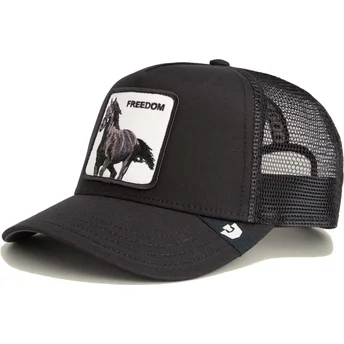 Cap zaobljena black snapback The Farm de Goorin Bros.