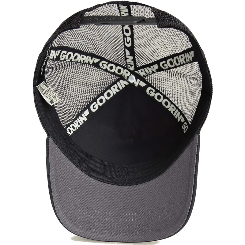 kapa-zaobljena-crna-snapback-the-cancelled-skull-grit-the-farm-goorin-bros