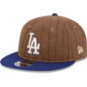 kapa-ravna-smeda-podesiv-9fifty-retro-crown-wool-pinstripe-los-angeles-dodgers-mlb-new-era