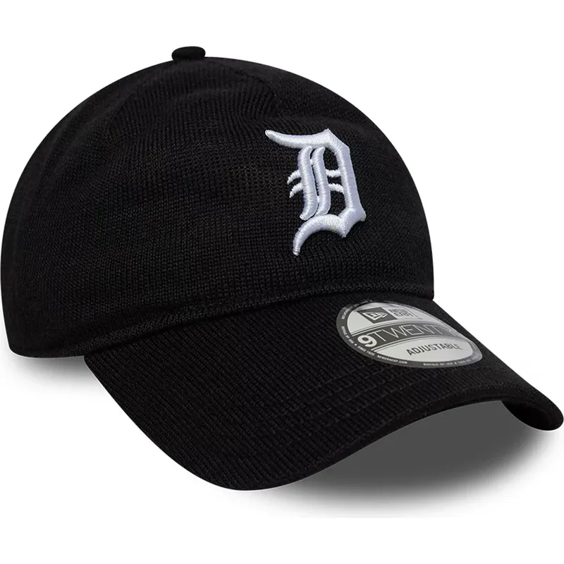 kapa-zaobljena-crna-podesiv-9twenty-merino-wool-detroit-tigers-mlb-new-era