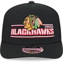 kapa-zaobljena-crna-snapback-9seventy-stretch-snap-stated-chicago-blackhawks-nhl-new-era