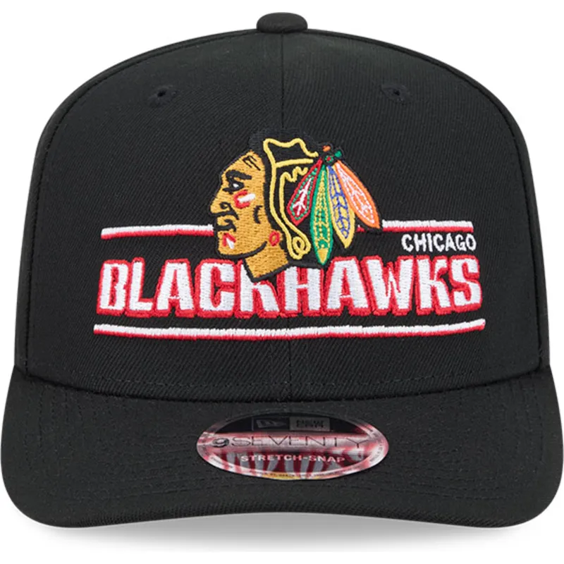 kapa-zaobljena-crna-snapback-9seventy-stretch-snap-stated-chicago-blackhawks-nhl-new-era